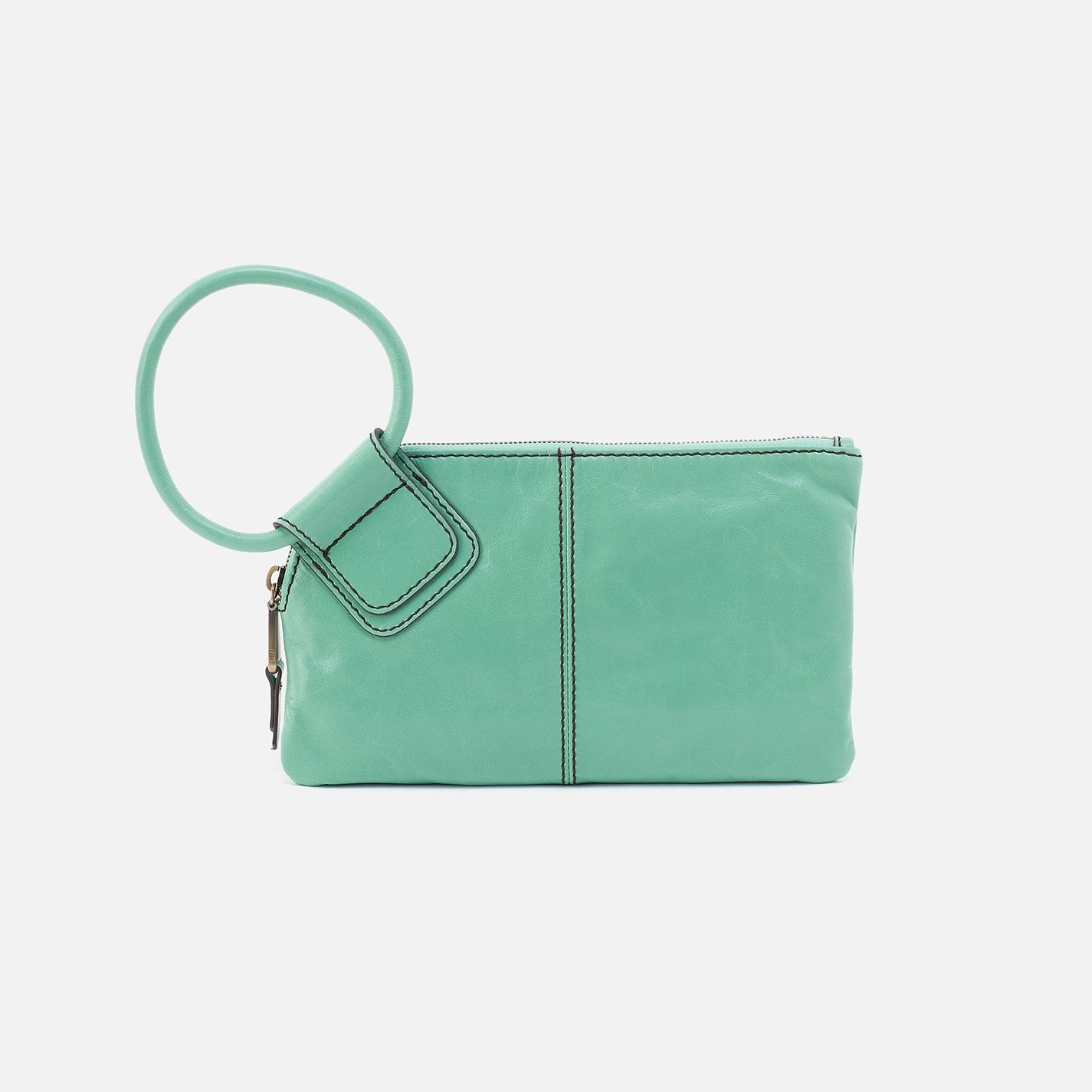 Hobo Bags "Sable" Clutch- Seaglass