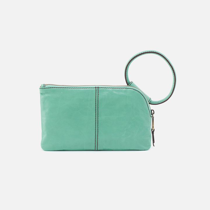 Hobo Bags "Sable" Clutch- Seaglass