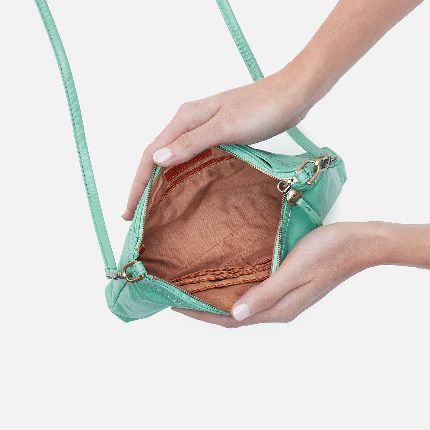 Hobo Bags "Darcy" Convertible Crossbody-Seaglass