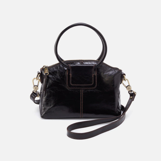 Hobo Bags “Sheila” Top Zip Crossbody-Black