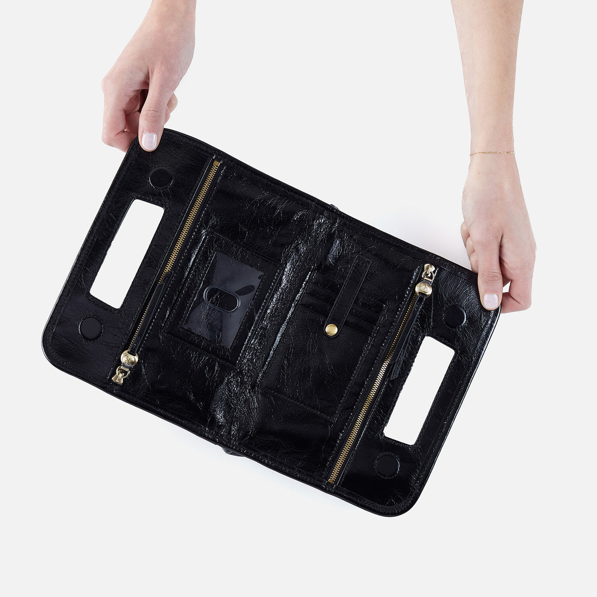 Hobo Bags "Ace" Clutch-Black