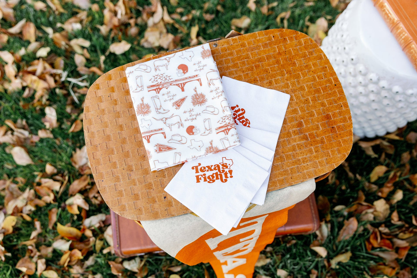 Victory Lap Kitchen Towel- Austin, Texas