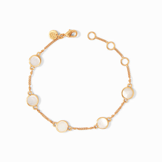 Julie Vos Valencia Delicate Bracelet - Mother of Pearl