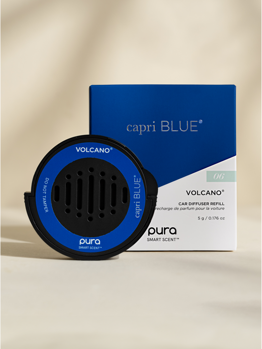 Pura Car Diffuser Refill "Capri Blue" -Volcano