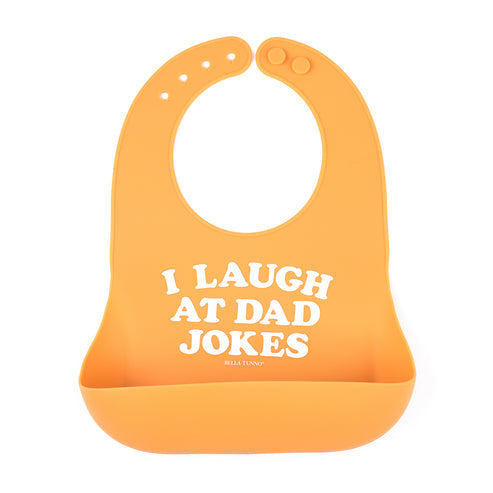 Bella Tunno "I Laugh at Dad Jokes" Wonder Bib