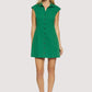 Lost + Wander "Portofino Bliss" Mini Dress-Forest Green