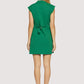 Lost + Wander "Portofino Bliss" Mini Dress-Forest Green