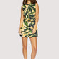 Lost + Wander “Palm Serenade” Romper- Green