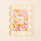 The Darling Effect Rectangle Scalloped Acrylic Frame-Clear