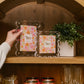 The Darling Effect Rectangle Scalloped Acrylic Frame-Clear