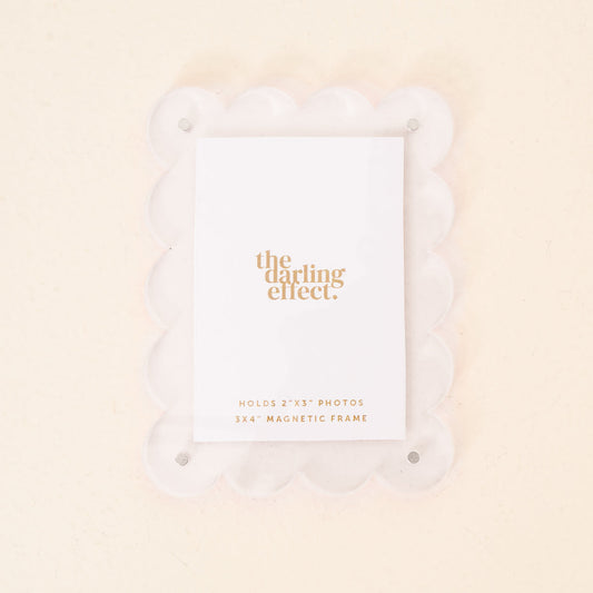 The Darling Effect Mini Acrylic Picture Frame Magnet-Clear