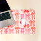 The Darling Effect Style Station Desk Mat-Blushing Bows