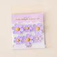 The Darling Effect Daisy Delight Magnet Set-Lilac