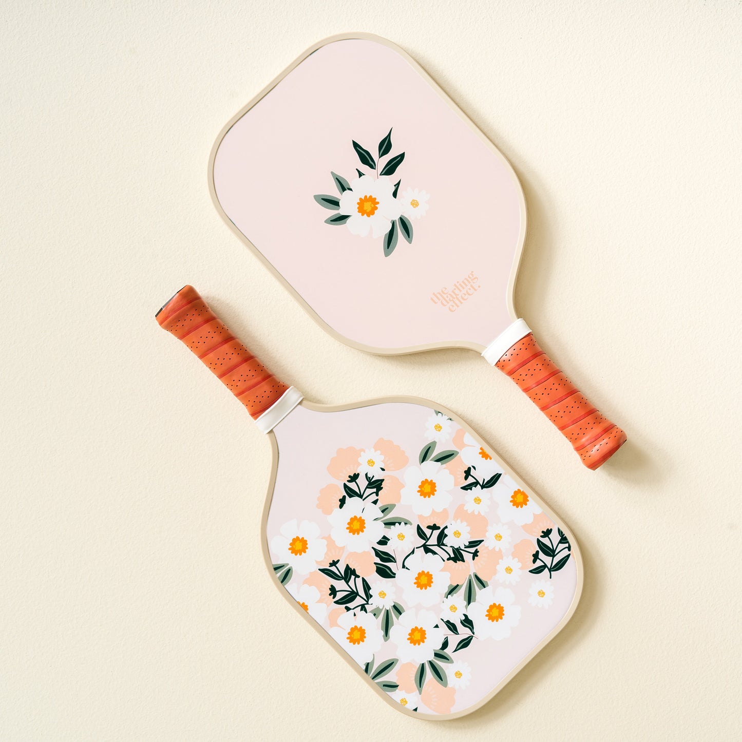 The Darling Effect Pickleball Paddle- Flower Talk Pink
