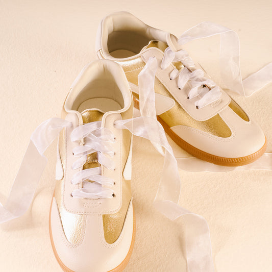 The Darling Effect Step It Up Shoelaces-Sheer White