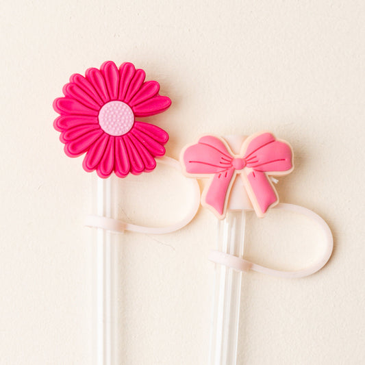 The Darling Effect Straw Topper-Bubblegum
