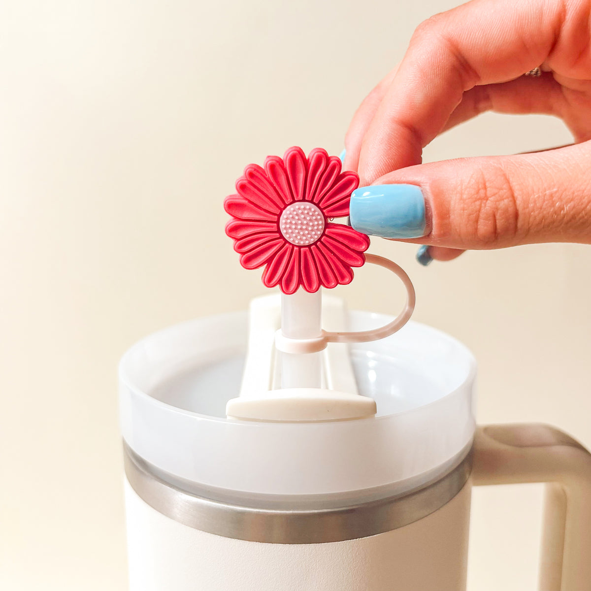 The Darling Effect Straw Topper-Bubblegum