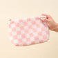 The Darling Effect Teddy Pouch-Check Blush