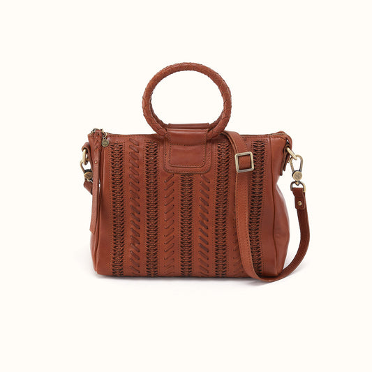 Hobo Bags "Sheila" Medium Satchel-Kindling Brown
