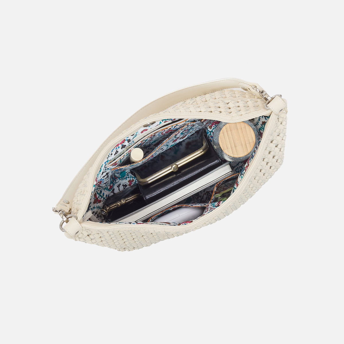 Hobo Bags "Pier" Shoulder Bag-Whitecap
