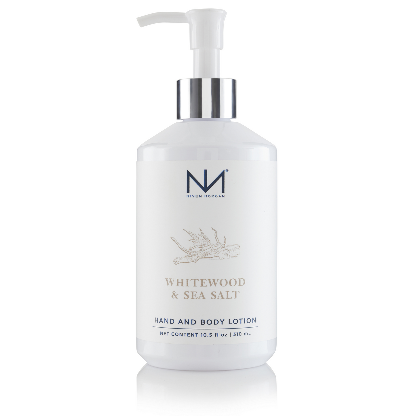 Niven Morgan “Whitewood & Sea Salt” Hand & Body Lotion
