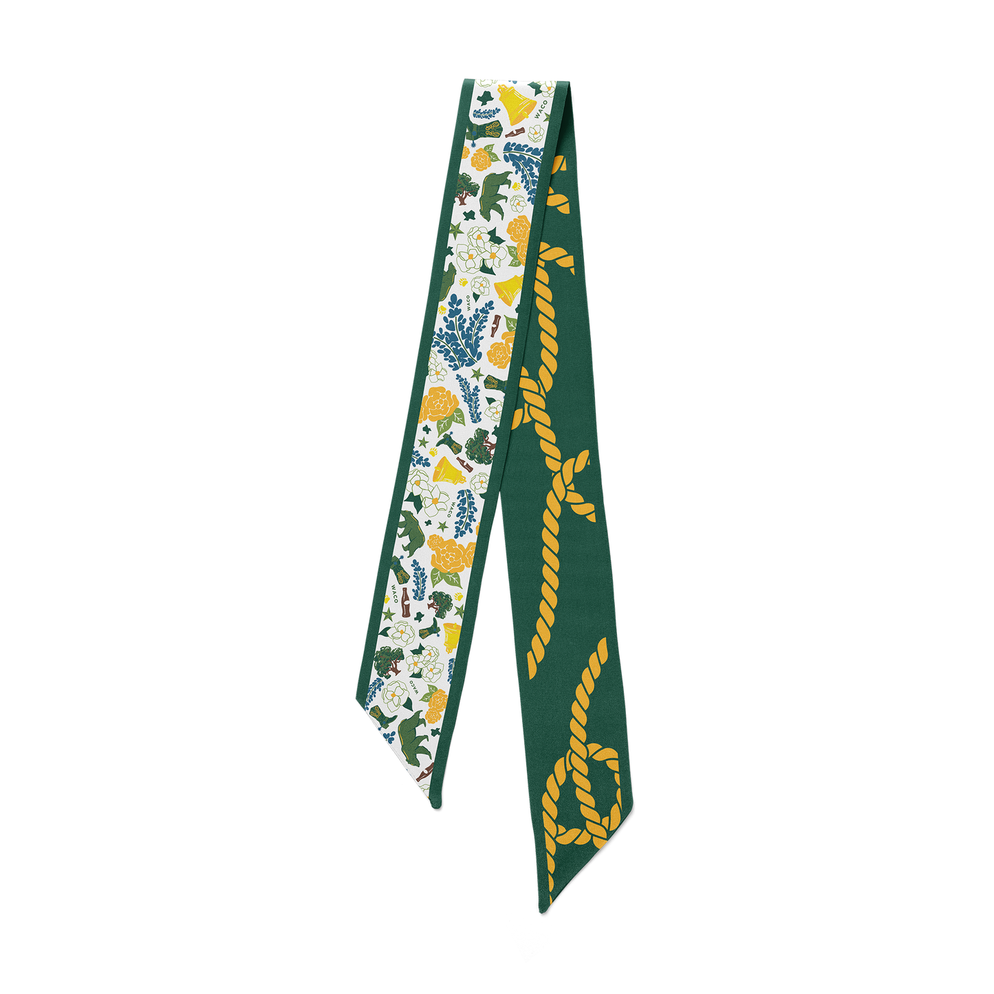 Saturday Silks "Waco" Skinny Scarf