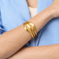 Julie Vos "Wave" Cuff-Gold