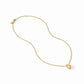 Julie Vos Wave Delicate Necklace Gold OS