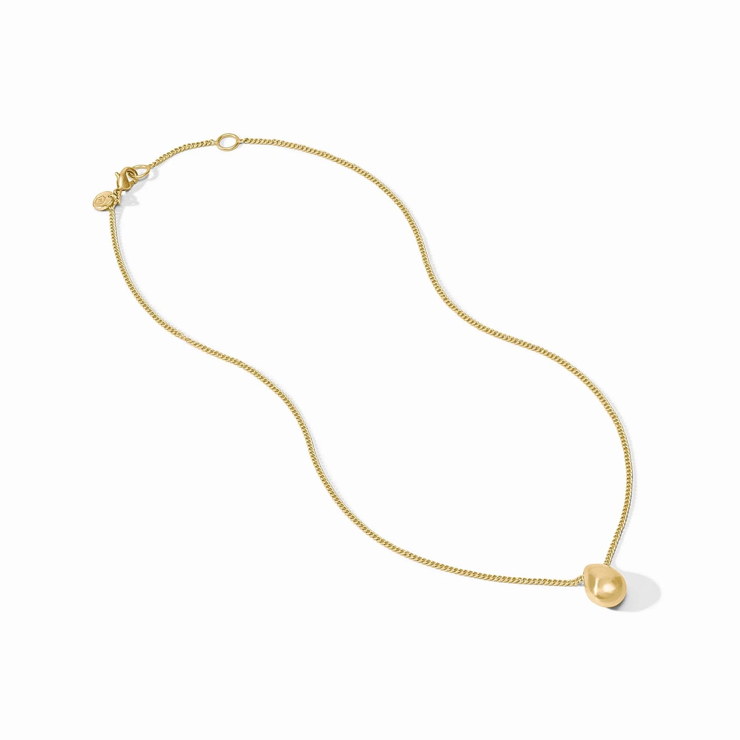 Julie Vos Wave Delicate Necklace Gold OS