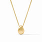 Julie Vos Wave Delicate Necklace Gold OS