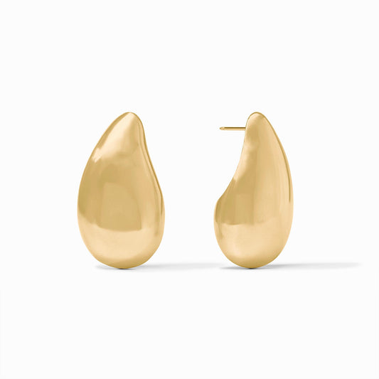 Julie Vos Gold “Wave” Earrings -Medium