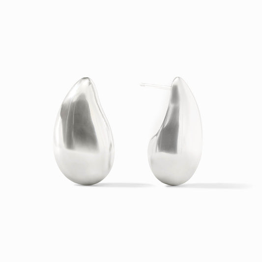 Julie Vos “Wave” Silver Earrings -Medium