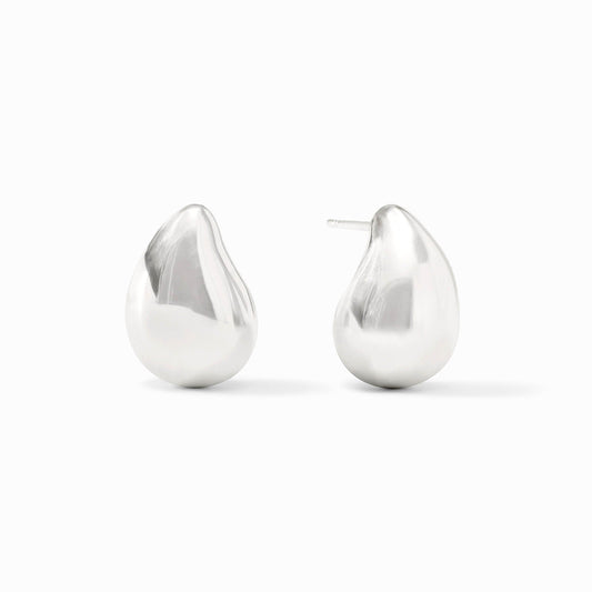 Julie Vos “Wave” Silver Earrings -Small