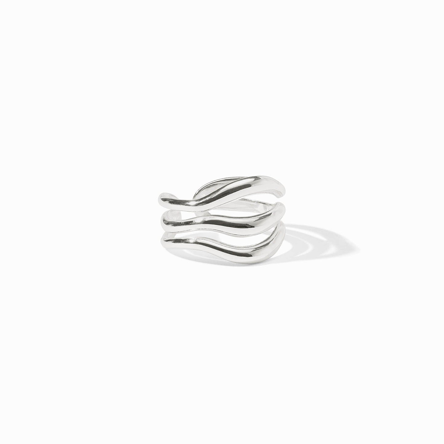 Julie Vos “Wave” Ring - Silver (one size)