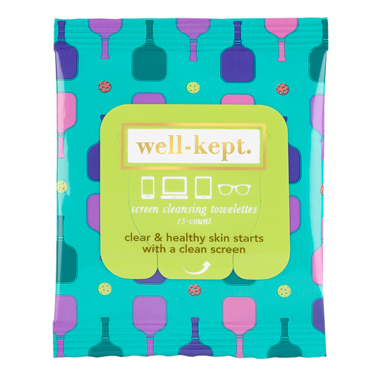 Well Kept "Pickleballer" Screen Cleansing Towelettes