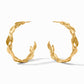 Julie Vos Gold "Willow" Hoop-Large