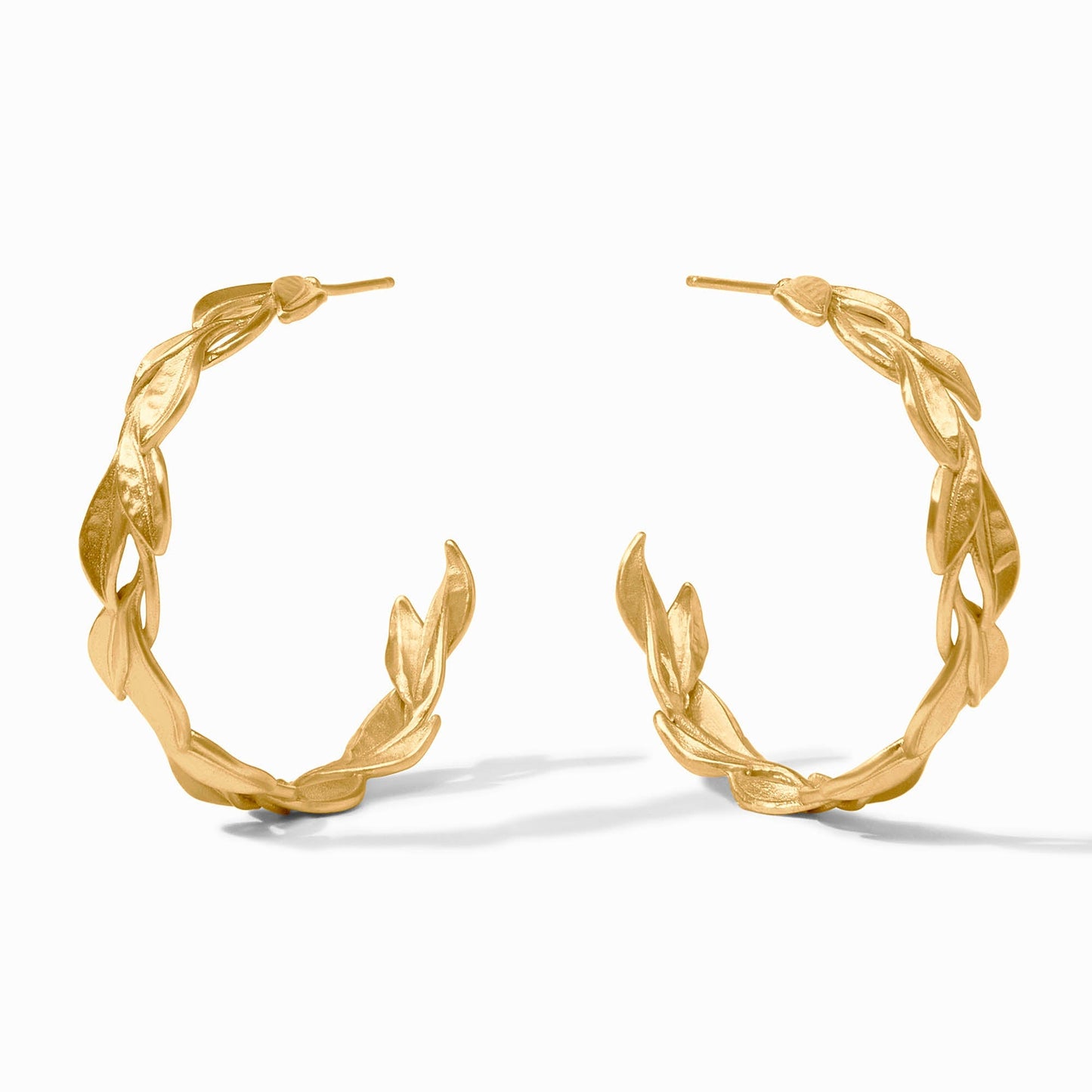 Julie Vos Gold "Willow" Hoop-Large
