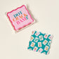The Darling Effect “It's Mahj Time” Table Talk Acrylic Coaster Set
