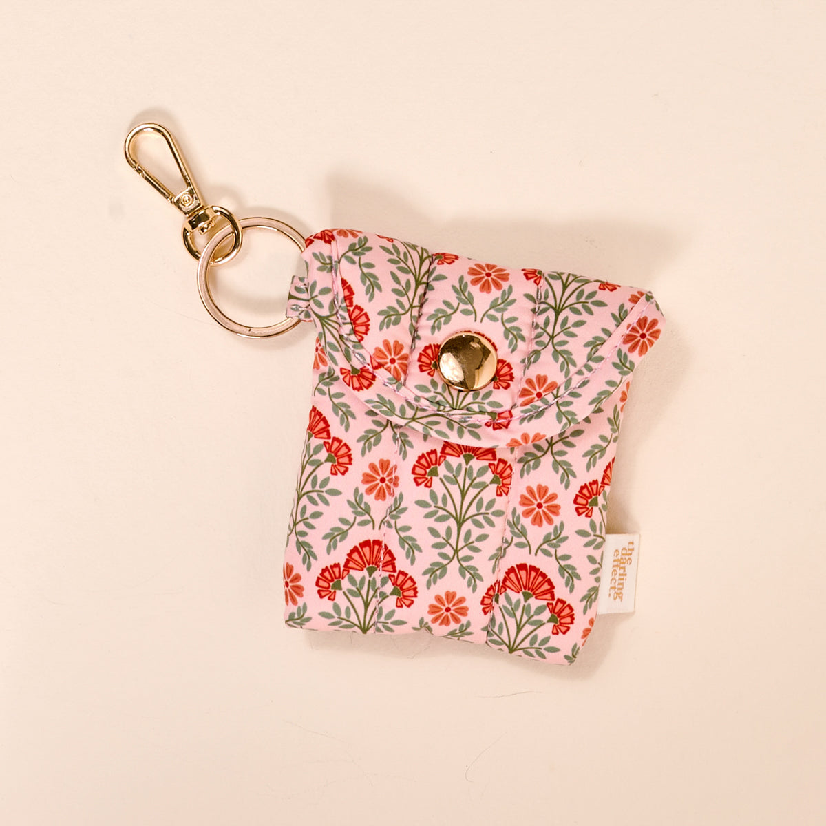 The Darling Effect Puffy Earbud Case-Everbloom Dusty Rose