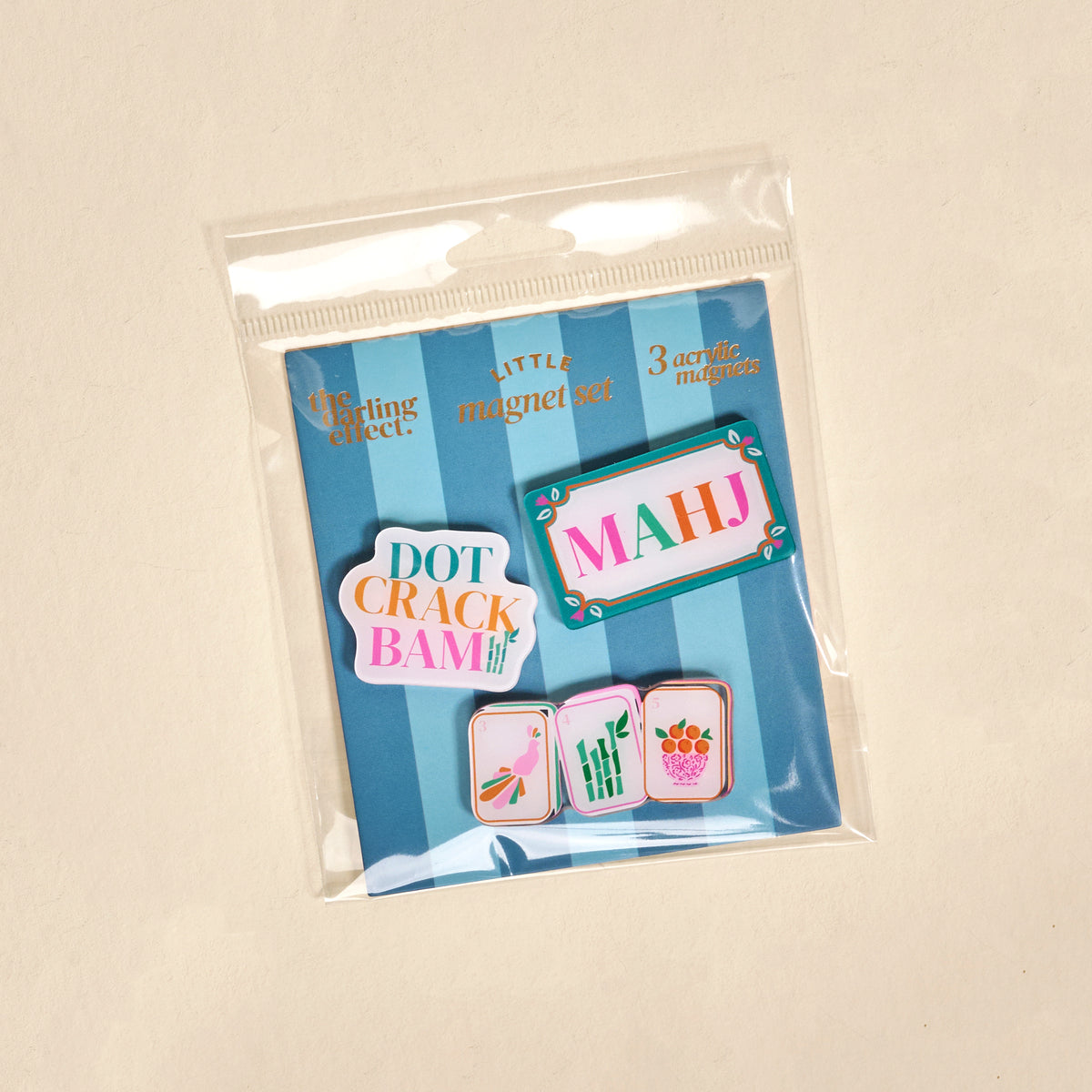 The Darling Effect Little Magnet Set-Let's Play Mahjong