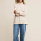 Z Supply Sable Rib Sweatshirt - Warm White