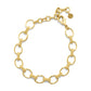 Capucine de Wulf “Cleopatra” Small Link Bracelet-Gold