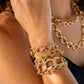 Capucine de Wulf “Victoria” Small Chain Bracelet-Gold