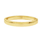 Capucine de Wulf “Cleopatra” Oval Hinged Bangle-Gold