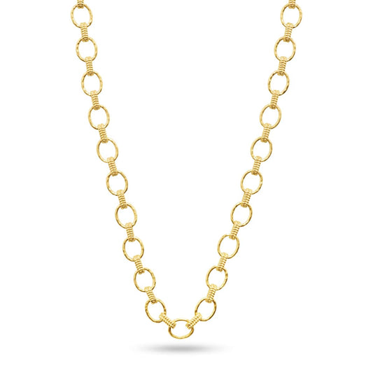 Capucine de Wulf Cleopatra Small Link Necklace-Gold