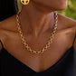Capucine de Wulf Cleopatra Small Link Necklace-Gold