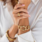 Capucine de Wulf Cleopatra Ring Band-Hammered Gold