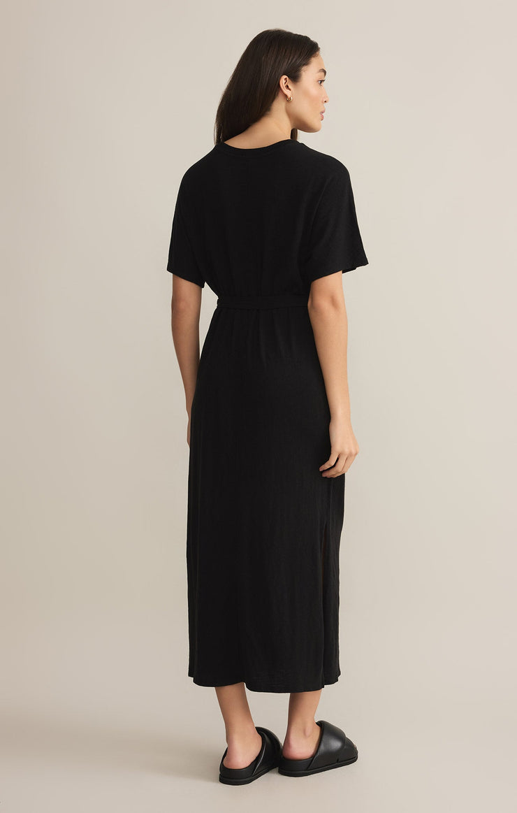 Z Supply Mirada Midi Dress-Black