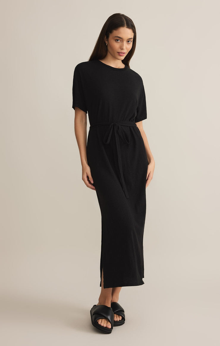 Z Supply Mirada Midi Dress-Black