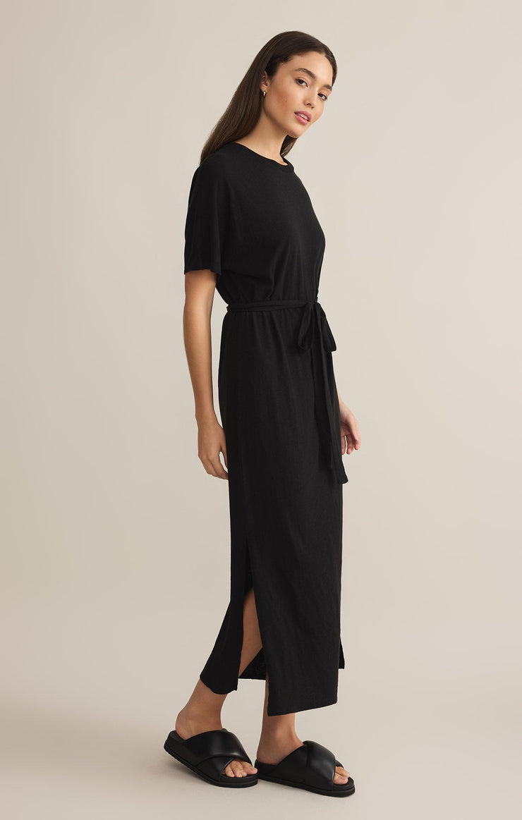 Z Supply Mirada Midi Dress-Black